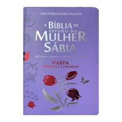 Bíblia de Estudo da Mulher Sábia | Tulipa Lilás